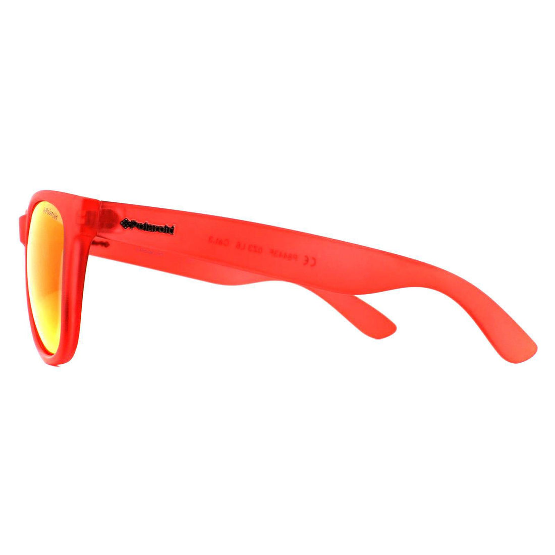 Polaroid Sunglasses P8443 0Z3 Matte Red Orange Mirror