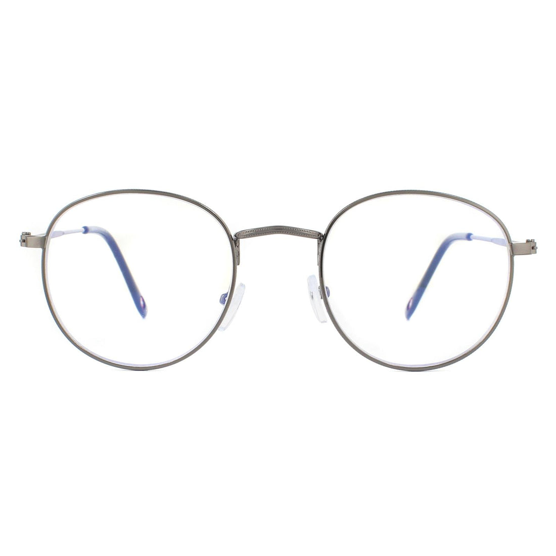 Montana Reading Glasses HBLF54 Gunmetal Grey Blue Light Block +2.00