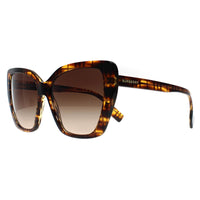 Burberry Sunglasses BE4366 Tamsin 3981/13 Check on Striped Brown Brown Gradient