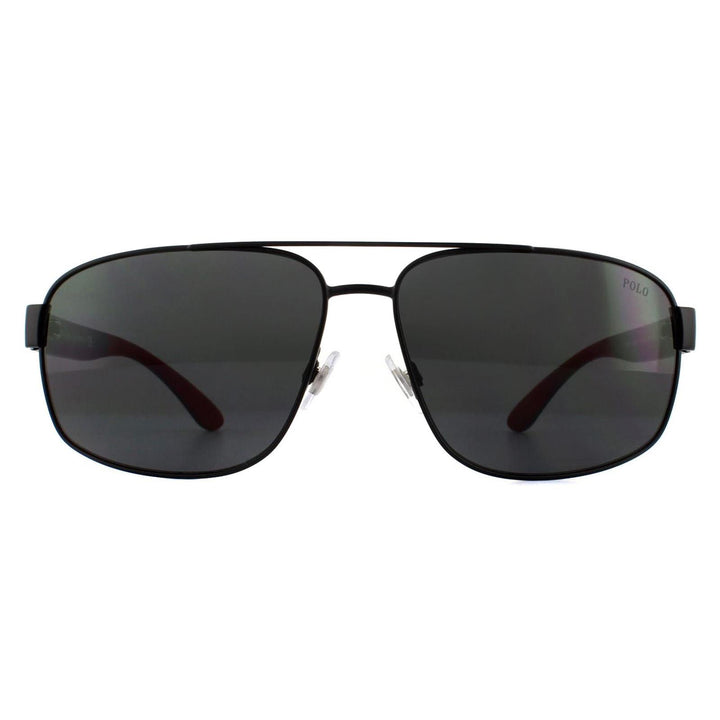 Polo Ralph Lauren PH3112 Sunglasses Matte Black / Grey