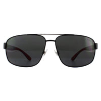 Polo Ralph Lauren PH3112 Sunglasses Matte Black Grey