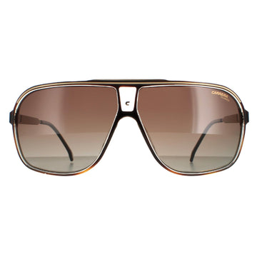 Carrera Sunglasses Grand Prix 3 086 LA Havana Brown Gradient Polarized
