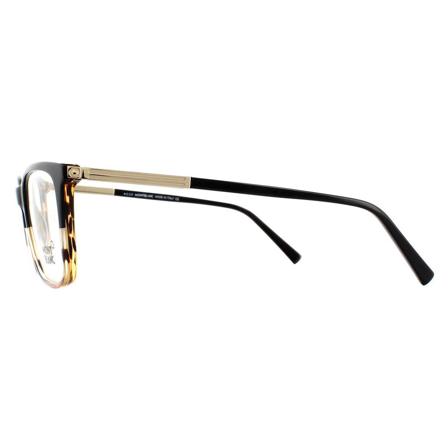 Mont Blanc Glasses Frames MB0544 005 Black Havana 54mm