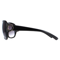 Ted Baker Sunglasses TB1207 Halle 001 Black Light Blue