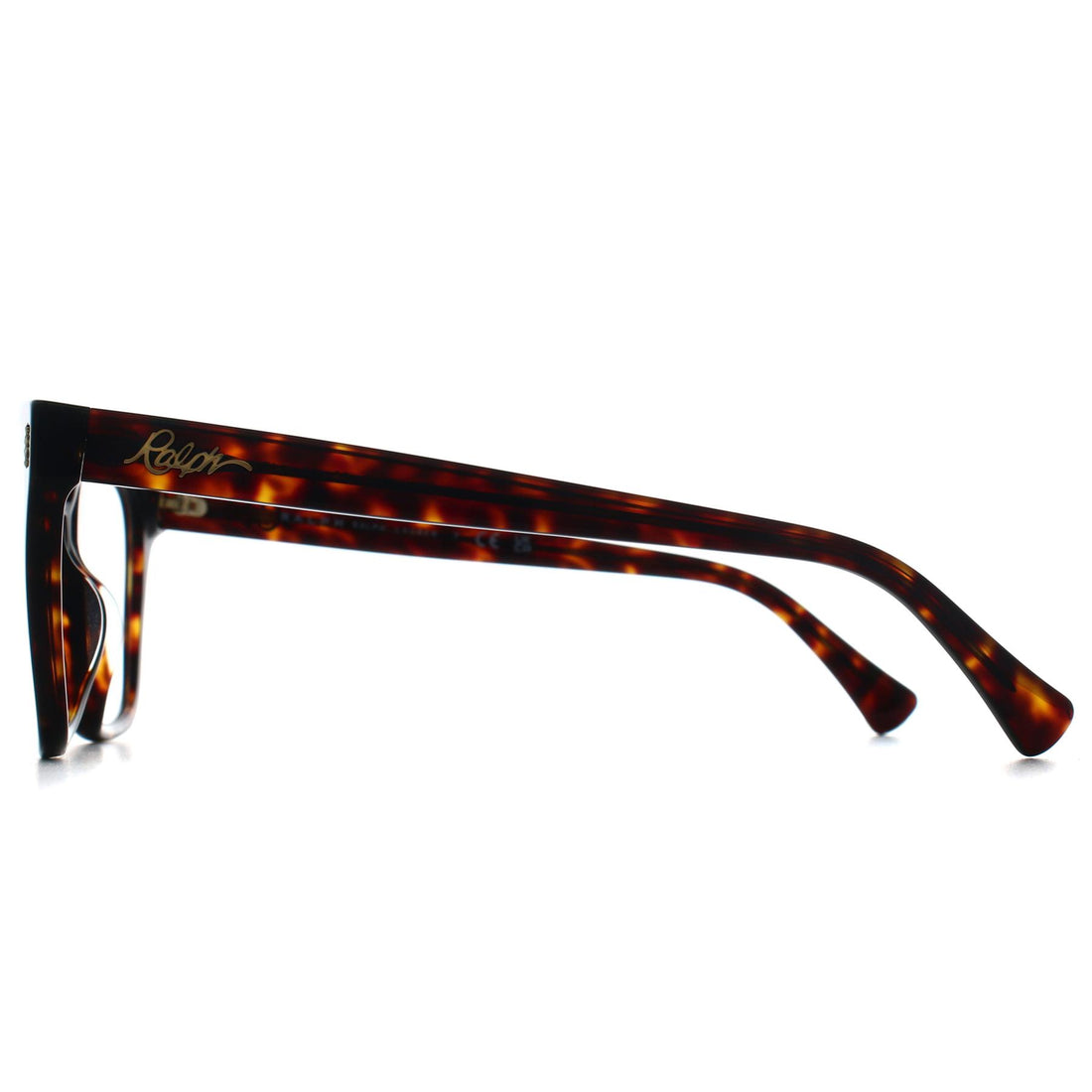 Ralph by Ralph Lauren Glasses Frames RA7158U 5003 Shiny Dark Havana Women