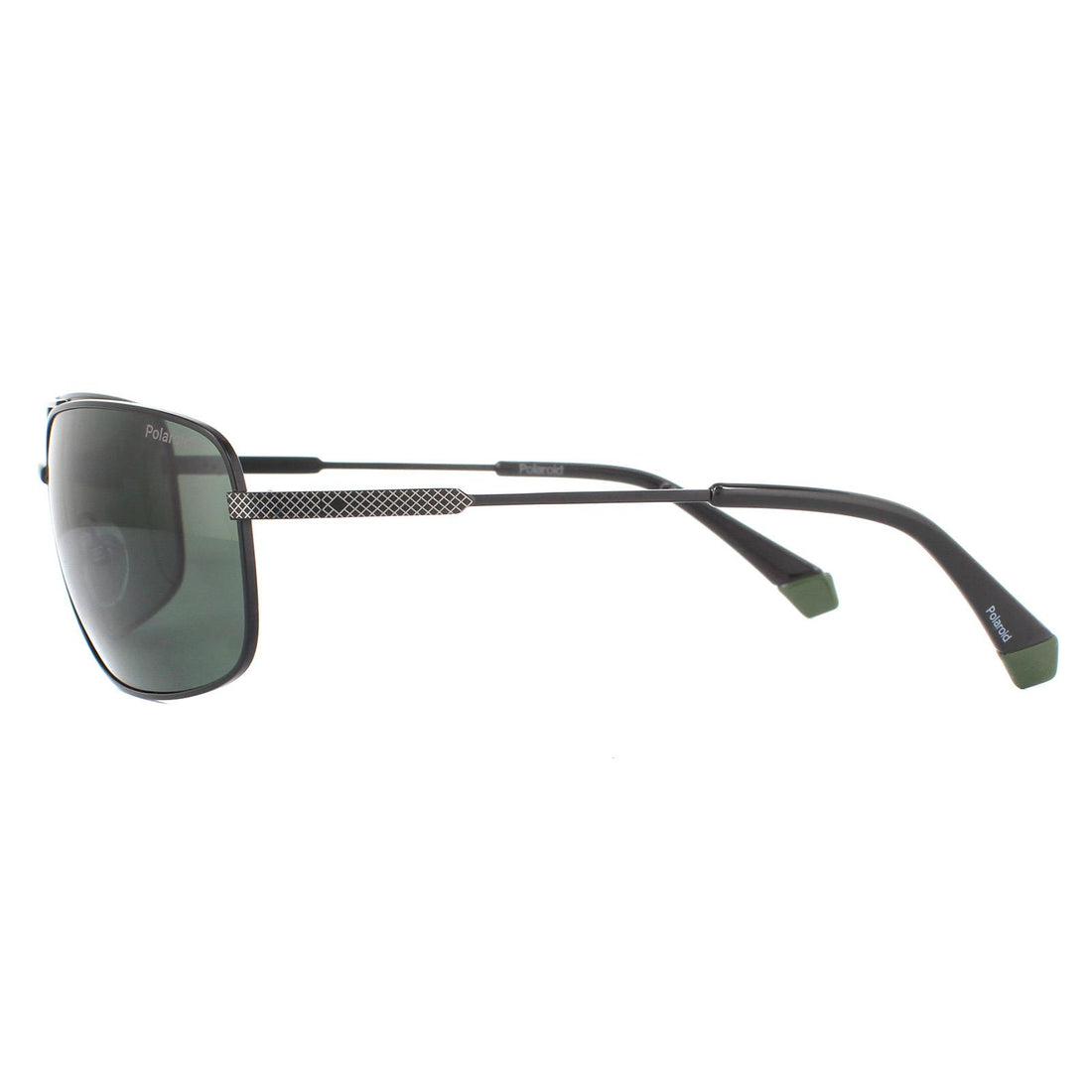 Polaroid Sunglasses PLD 2101/S 003 UC Matte Black Green Polarized