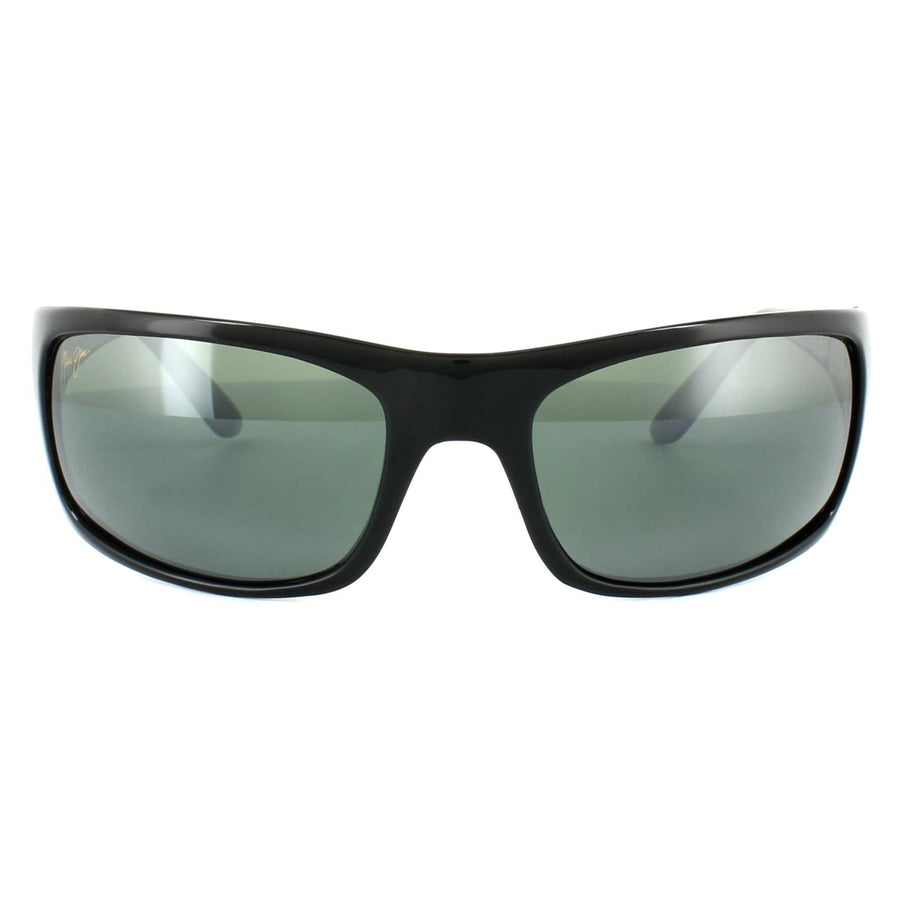 Maui Jim Peahi Sunglasses Gloss Black