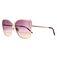 Mulberry Sunglasses SML040 08FC Shiny Copper Gold Violet Yellow Gradient