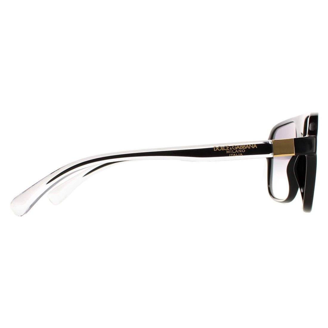 Dolce & Gabbana Sunglasses DG6134 675/79 Black Clear Gradient Blue