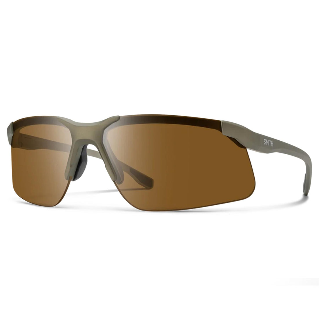Smith Sunglasses Cipher SIF XC Matte Olive Oil ChromaPop Brown