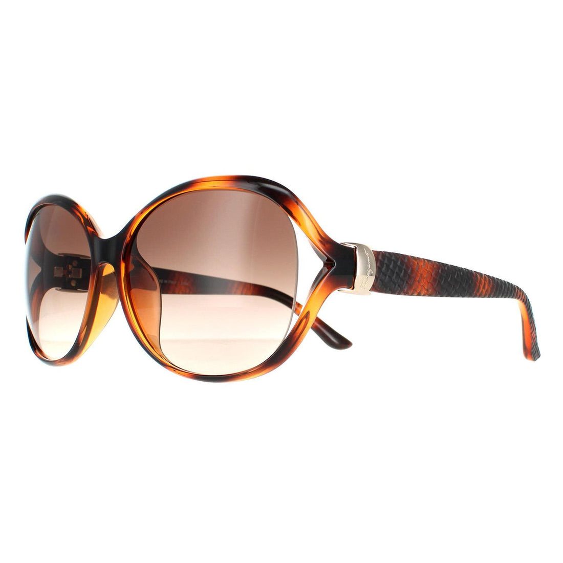 Salvatore Ferragamo Sunglasses SF770SA 214 Tortoise Brown Gradient