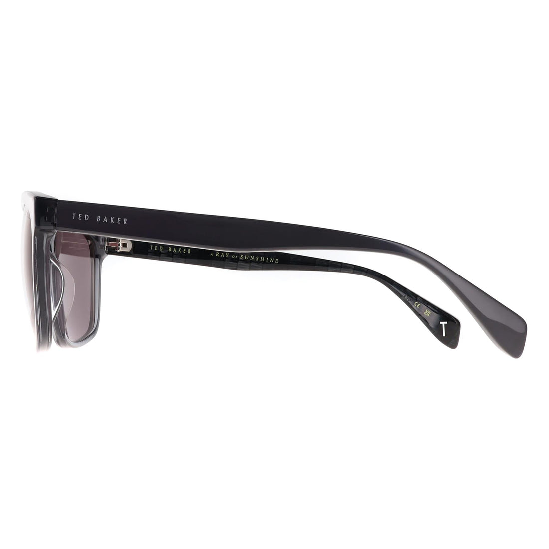 Ted Baker Sunglasses TB1780 Reef 907 Gloss Dark Crystal Grey Grey