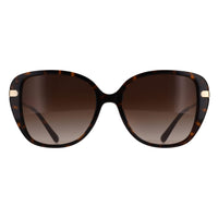Michael Kors Sunglasses MK2185BU Flatiron 300613 Dark Tortoise Brown Gradient