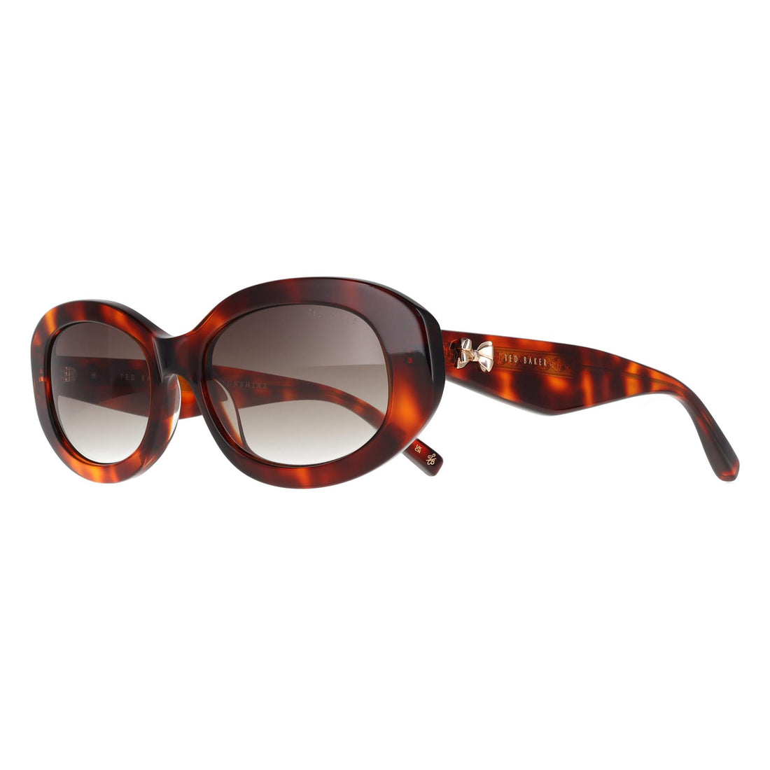 Ted Baker Sunglasses TB1758 Daisie 100 Gloss Classic Tortoise Brown Gradient