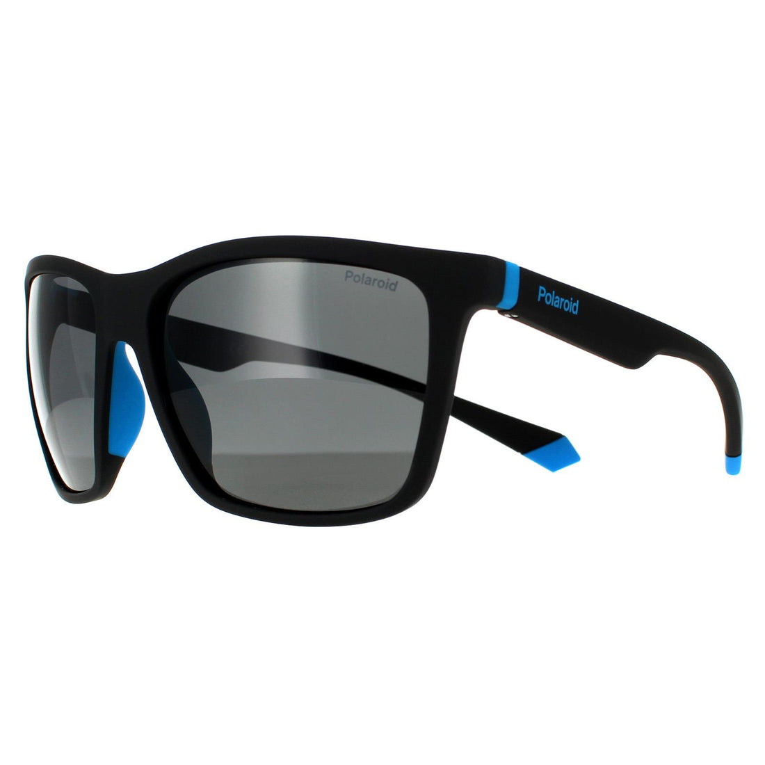 Polaroid Sunglasses PLD 2126/S OY4 M9 Black Azure Grey Polarized