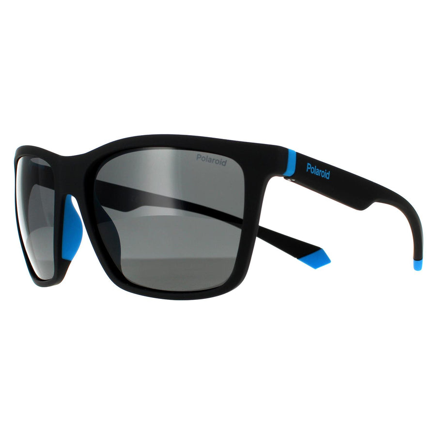 Polaroid Sunglasses PLD 2126/S OY4 M9 Black Azure Grey Polarized