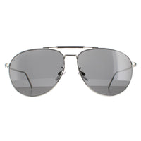 Bally BY0038-D Sunglasses Silver / Grey Mirrored