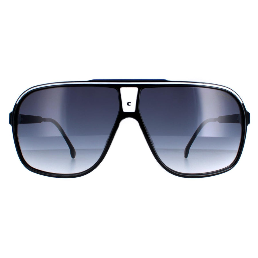Carrera Grand Prix 3 Sunglasses Black and Blue / Grey Blue Gradient