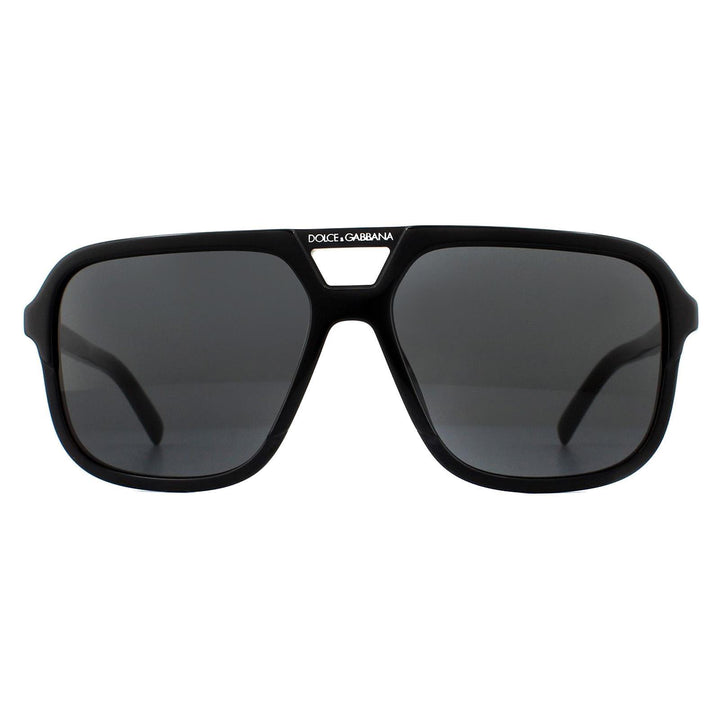 Dolce & Gabbana Sunglasses DG4354 501/87 Black Dark Grey