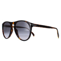 David Beckham Sunglasses DB1008/S 086 9O Dark Tortoise Grey Gradient