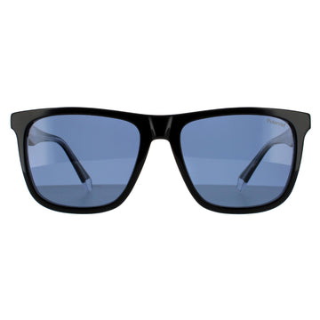 Polaroid Sunglasses PLD 2102/S/X 7C5 C3 Black Blue Polarized