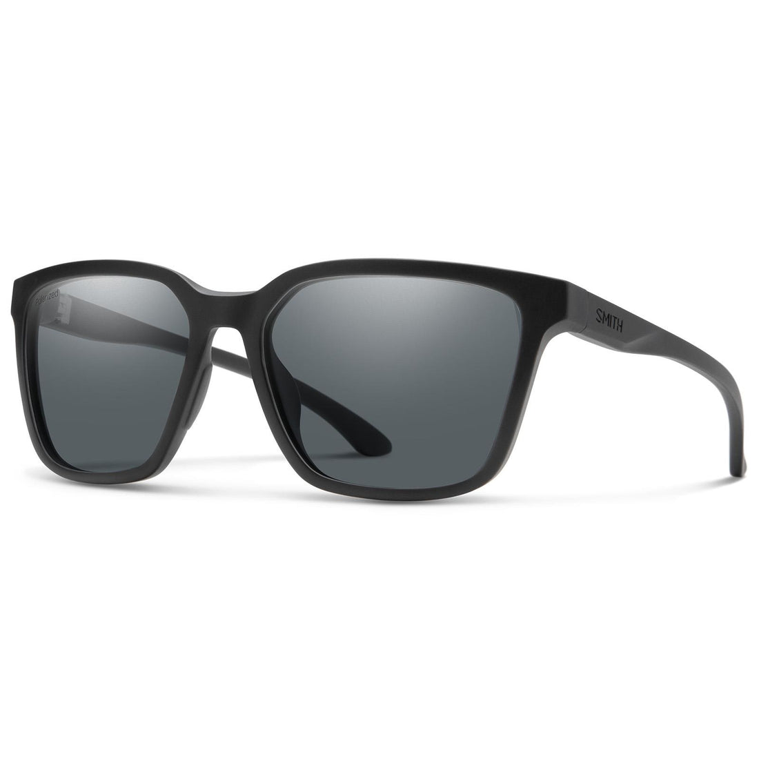 Smith Sunglasses Shoutout Core 003 M9 Matte Black Polarized Grey