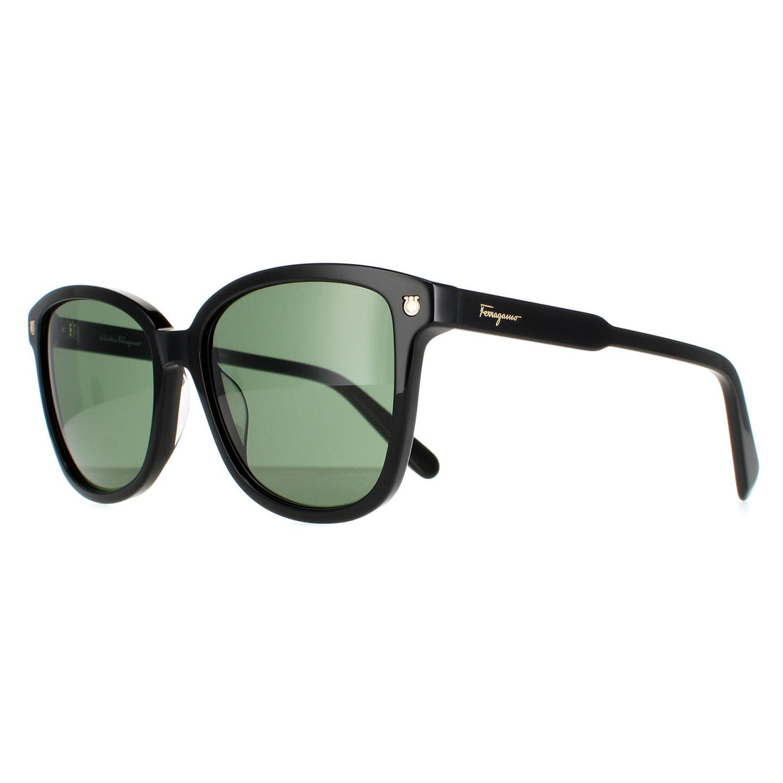 Salvatore Ferragamo Sunglasses SF815S 001 Black Green