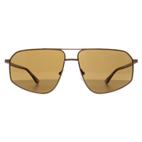 Calvin Klein Sunglasses CK23126S 770 Matte Amber Gold Gold Brown