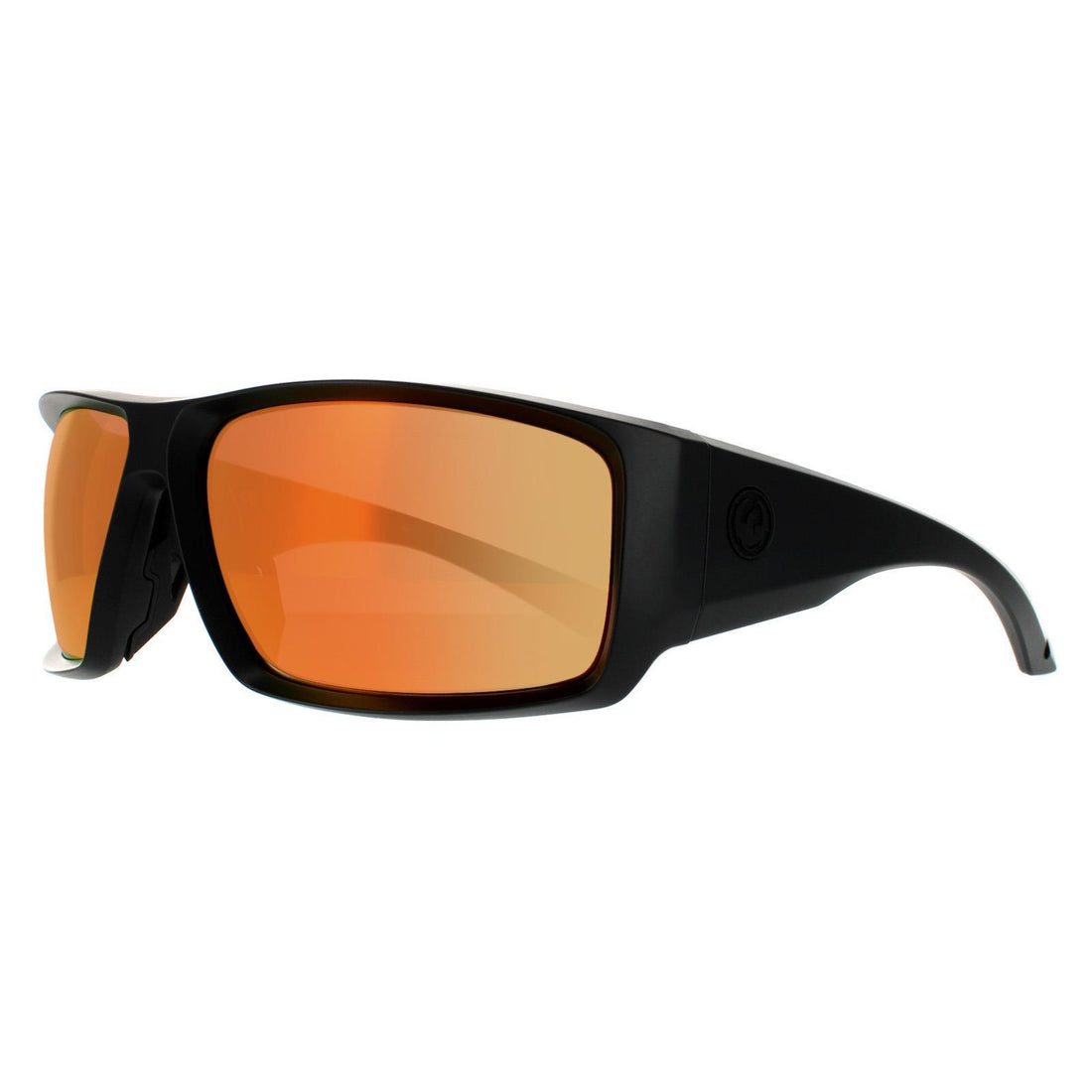 Dragon Sunglasses Equinox X 41089-022 Matte Black Lumalens Orange Ion Polarized