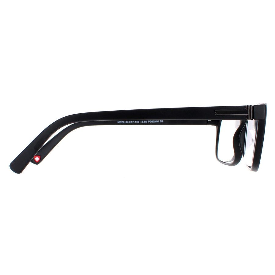 Montana Reading Glasses MR73 Black Men Women +1.00