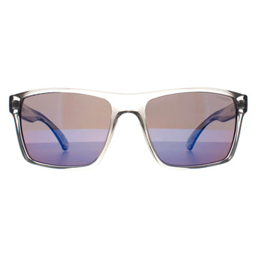 Superdry Sunglasses Kobe 153 Crystal and Blue Blue Mirror