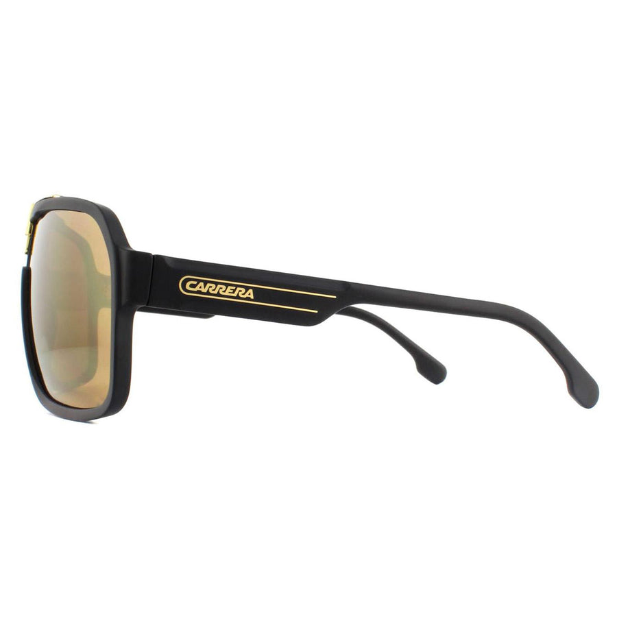 Carrera Sunglasses 1014/S I46 K1 Black Gold Gold Mirror