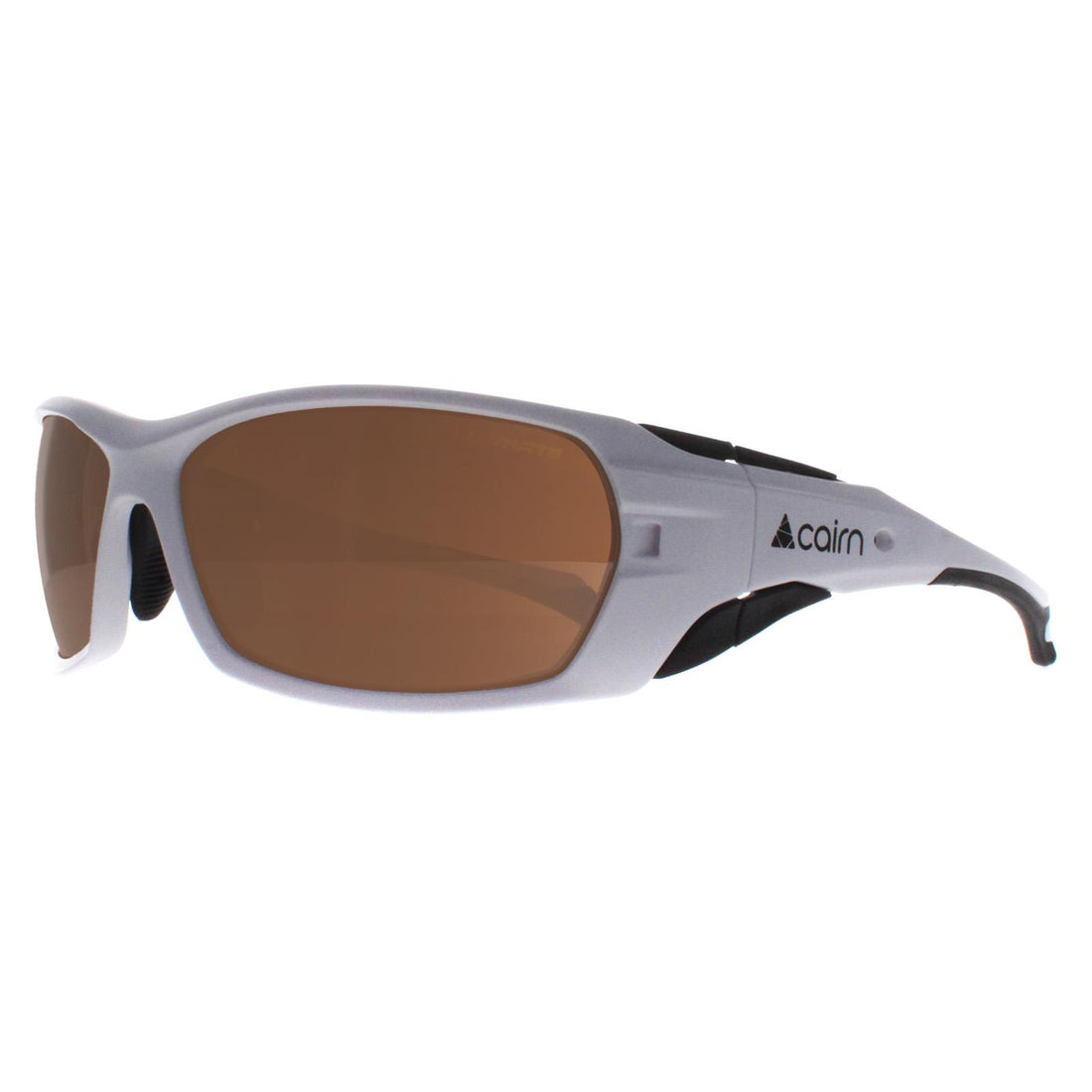 Cairn Sunglasses Racing 101 Matte White Black Flash Grey Photochromic