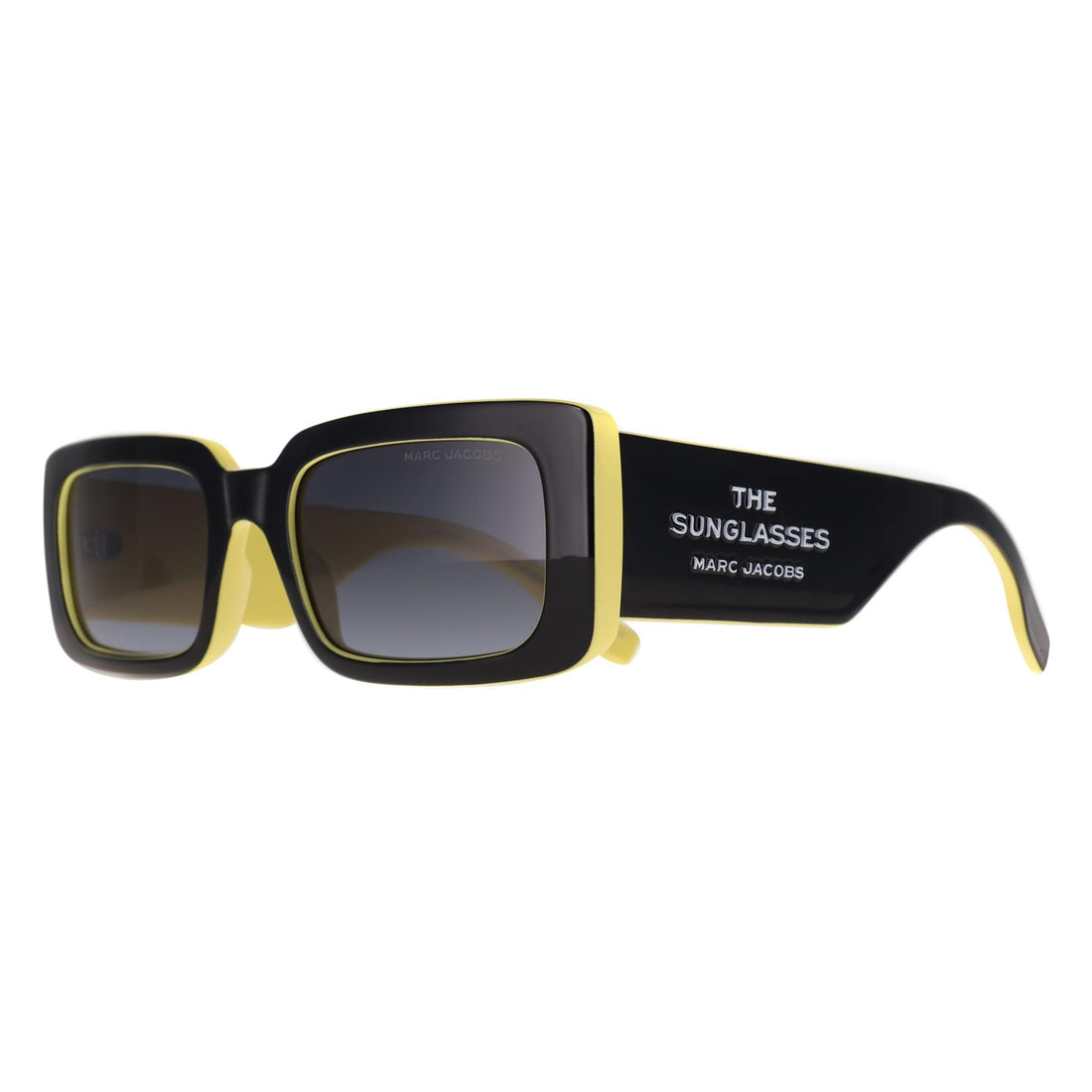 Marc Jacobs Sunglasses MARC 804/S 71C 9O Black Yellow Dark Grey Gradient