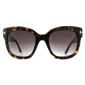Tom Ford Sunglasses 0613 Beatrix 52T Dark Havana Bordeaux Gradient