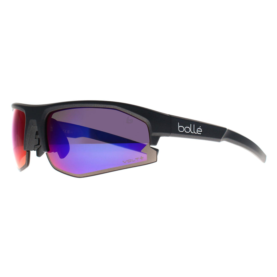 Bolle Sunglasses Bolt 2.0 S BS004002 Matte Titanium Volt+ Ultraviolet Polarized