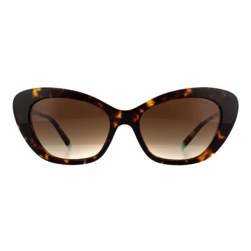 Tiffany Sunglasses TF 4158 80153B Dark Havana Brown Gradient