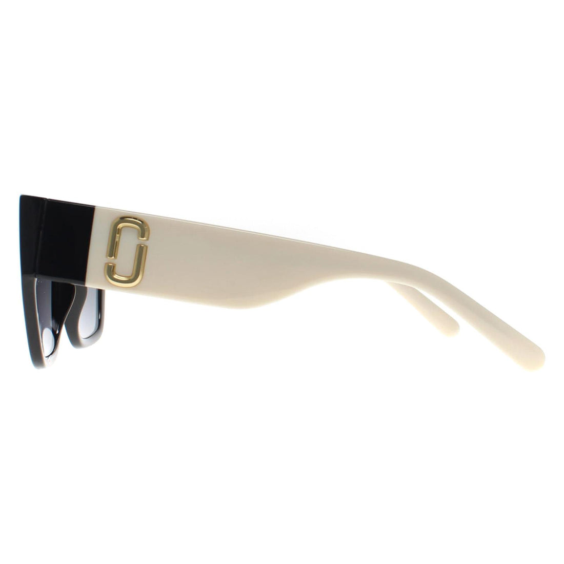 Marc Jacobs Sunglasses MARC 646/S 80S 9O Black White Dark Grey Gradient