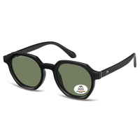 Montana Sunglasses MP62 A Matte Black Green Polarized