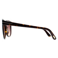 Tom Ford Sunglasses Olivia FT0914 52F Dark Havana Brown Gradient