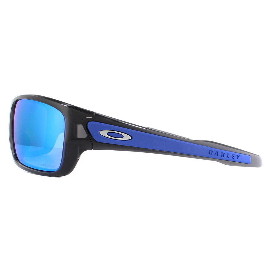 Oakley Sunglasses Turbine OO9263-56 Black Ink Prizm Sapphire