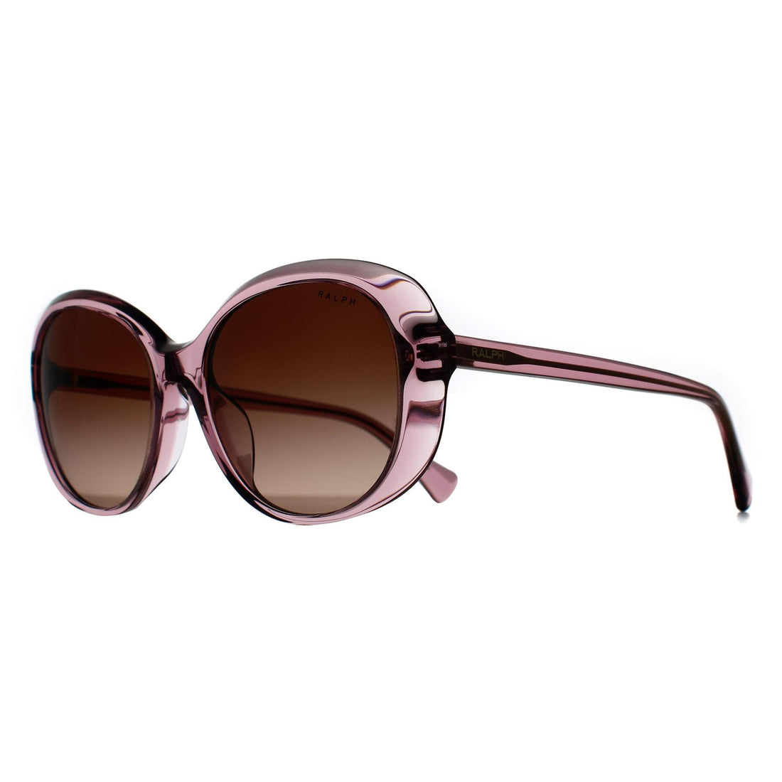 Ralph by Ralph Lauren Sunglasses RA5335U 611813 Shiny Transparent Violet Gradient Brown