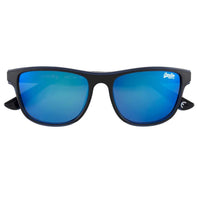 Superdry Sunglasses SDS Rockstep 112 Black Blue Mirror