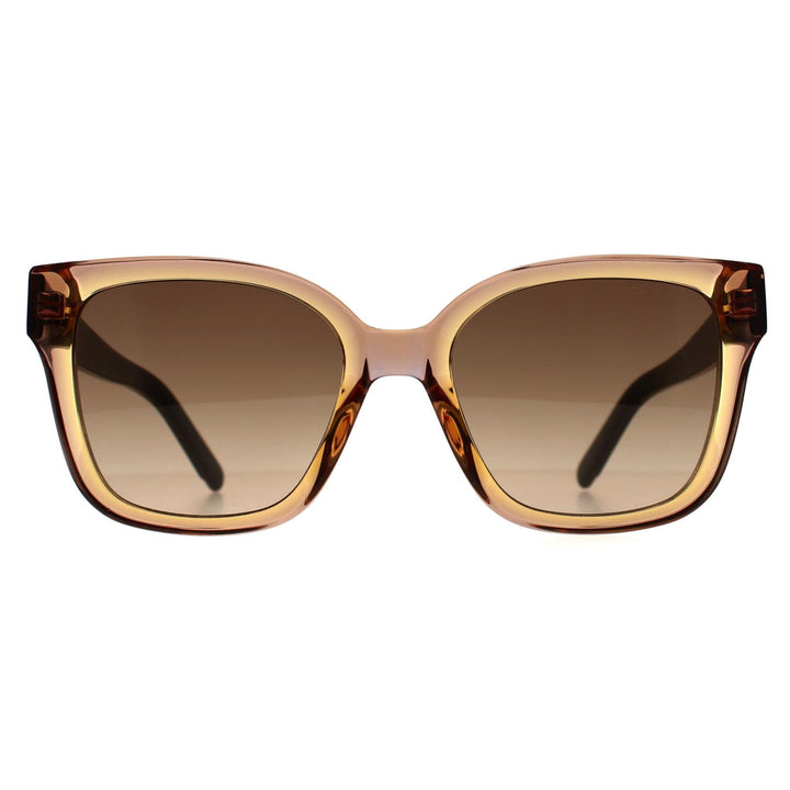 Marc Jacobs Sunglasses 458/S 09Q HA Transparent Brown Black Brown Gradient