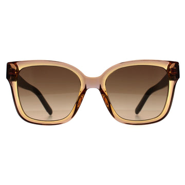 Marc Jacobs Sunglasses 458/S 09Q HA Transparent Brown Black Brown Gradient