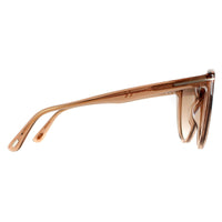 Tom Ford Sunglasses FT0915 Isabella 45G Shiny Light Brown Brown Mirror