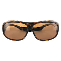 Polaroid Suncovers Fitover PLD 08535 Sunglasses Havana Copper Polarized