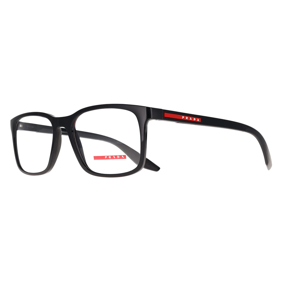 Prada Sport Glasses Frames PS08RV 1AB1O1 Black Men