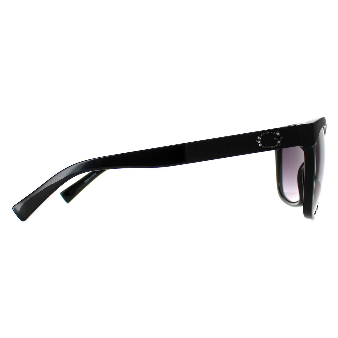 Guess Sunglasses GF0300 01B Shiny Black Smoke Gradient