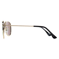 Prive Revaux Sunglasses Commando Mini J5G AI Champagne Gold Pink Mirror